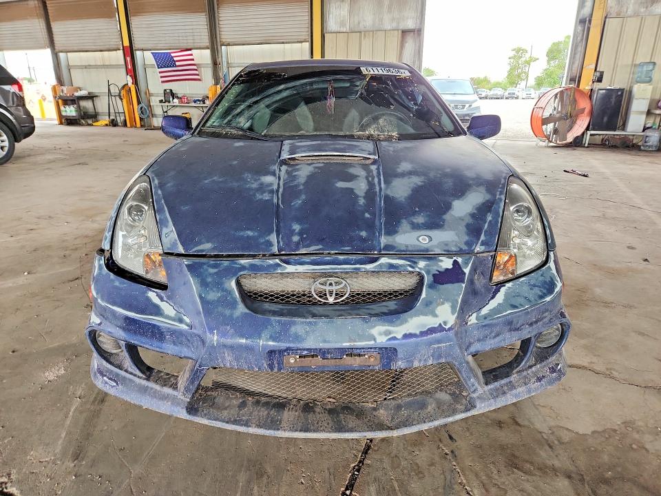 2004 Toyota Celica VIN JTDDR32TX40172770 COPART salvage auction — FRONT END, Az - Certificate Of Title, sold $500 on 2026-07-27 (photo 5)