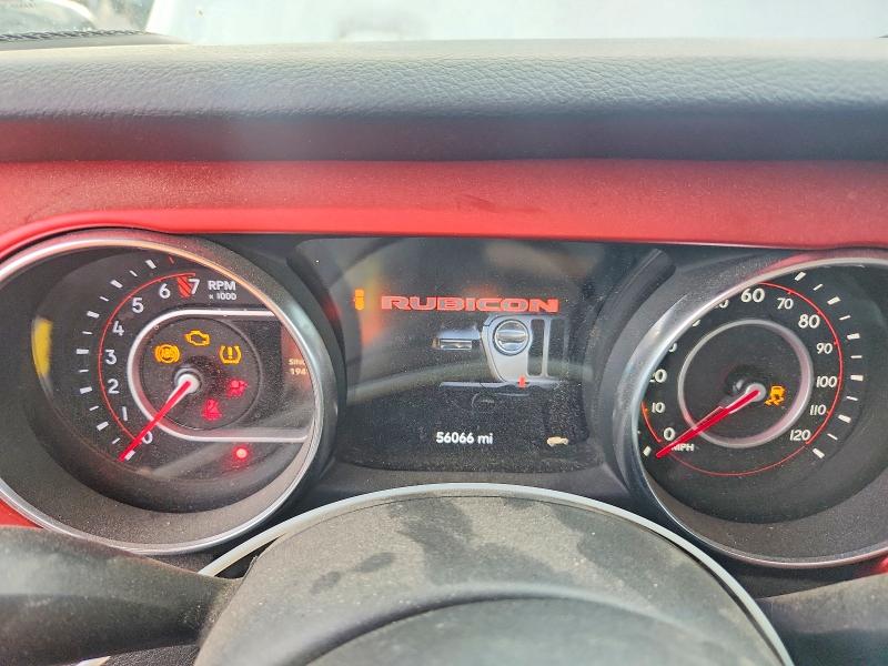 2018 Jeep Wrangler / VIN 1C4HJXFG0JW293877 COPART salvage auction — FRONT END, Co - Public - Salvage Title, sold $9,200 on 2026-08-25 (photo 9)