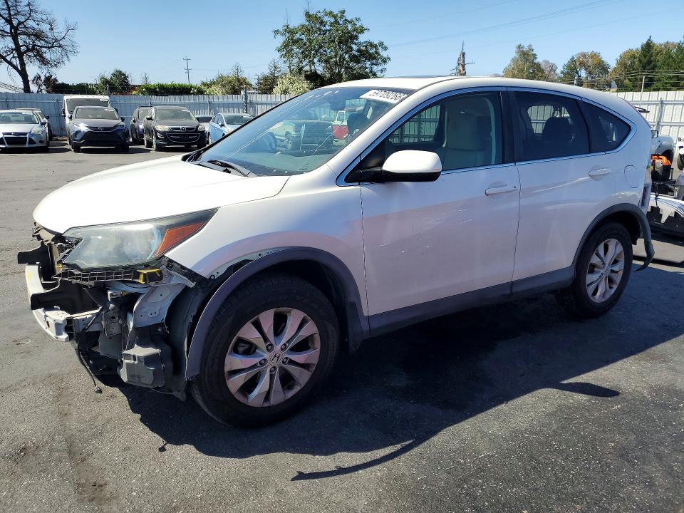2014 Honda Cr-v VIN 5J6RM4H59EL008875 COPART salvage auction — REAR END, Ca - Salvage Certificate, sold $3,250 on 2026-07-09 (photo 1)