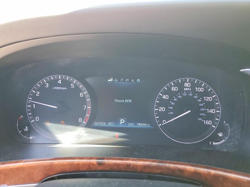 2015 Hyundai Equus VIN KMHGH4JH0FU098561 COPART salvage auction — MINOR DENT/SCRATCHES, Ca - Dis/Dlr/Exp App For Dup Clean, sold $1,500 on 2026-07-31 (photo 9)