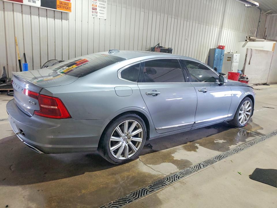 2018 Volvo S90 VIN LVYBC0AL3JP030264 COPART salvage auction — FRONT END, Pa - Cert Of Title (P), sold $3,800 on 2026-07-09 (photo 3)