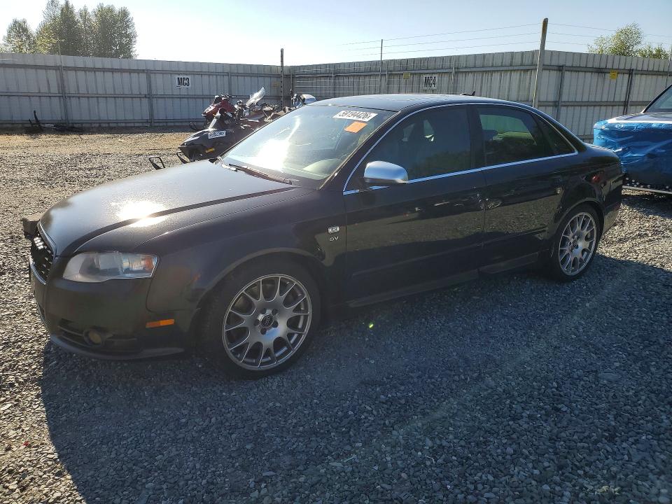 2006 Audi S4 VIN WAUGL78E86A285173 COPART salvage auction — NORMAL WEAR, WA - VEHICLE CERT OF OWNERSHIP-TITL, sold $725 on 2026-07-27 (photo 1)