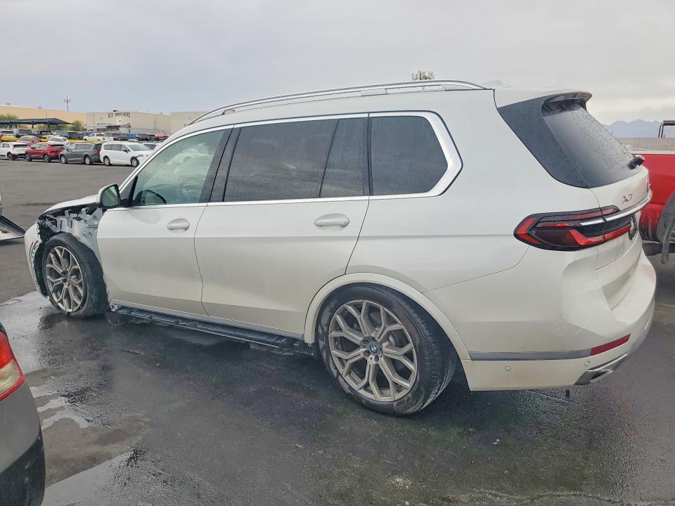 2027 BMW X7 VIN 5UX23EM04V9428758 COPART salvage auction — FRONT END, CA - CERTIFICATE OF TITLE, sold $55,000 on 2026-07-27 (photo 2)