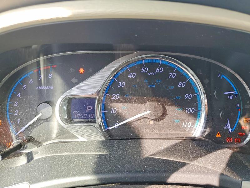 2013 Toyota Sienna VIN 5TDDK3DC0DS059294 COPART salvage auction — FRONT END, Md - Certificate Of Title, sold $2,550 on 2026-07-27 (photo 9)