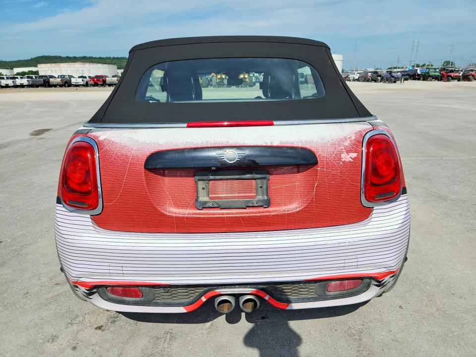 2019 Mini Cooper VIN WMWWG9C56K3E40064 COPART salvage auction — WATER/FLOOD, Ok - Cert Of Title-Salvage Flood, sold $1,000 on 2026-07-29 (photo 6)