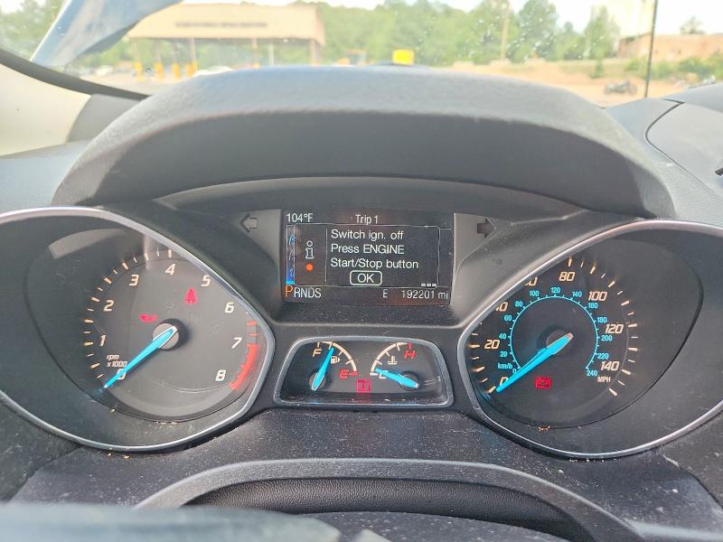 2014 Ford Escape VIN 1FMCU9J9XEUB52740 COPART salvage auction — FRONT END, SC - CERTIFICATE OF TITLE, sold $175 on 2026-07-24 (photo 9)