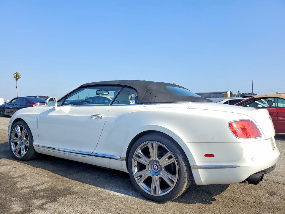2013 Bentley Continental VIN SCBGT3ZA4DC084897 COPART salvage auction — MECHANICAL, CA - SALVAGE CERTIFICATE, sold $20,100 on 2026-07-17 (photo 2)