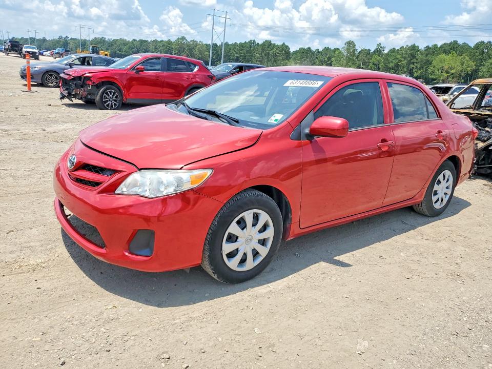 2013 Toyota Corolla VIN 5YFBU4EE1DP138523 COPART salvage auction — FRONT END, La - Cert Of Title-Salvage, sold $4,200 on 2026-07-31 (photo 1)