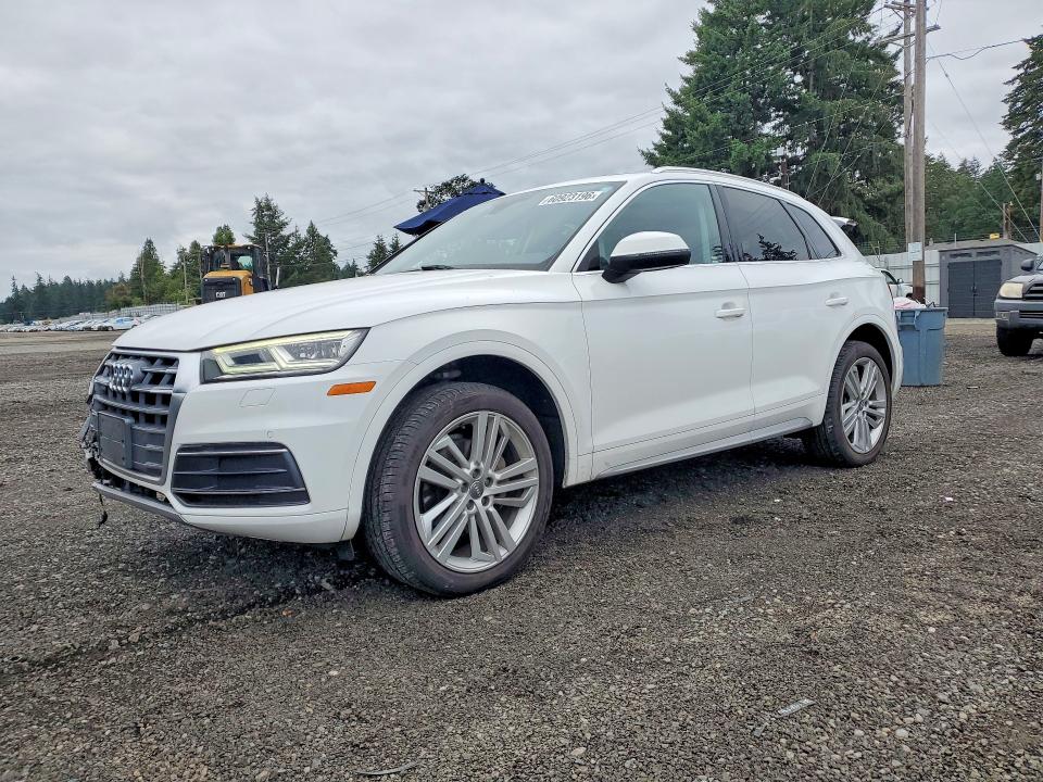 2018 Audi Q5 VIN WA1BNAFY7J2028892 COPART salvage auction — FRONT END, Wa - Bill Of Sale, sold $925 on 2026-07-24 (photo 1)