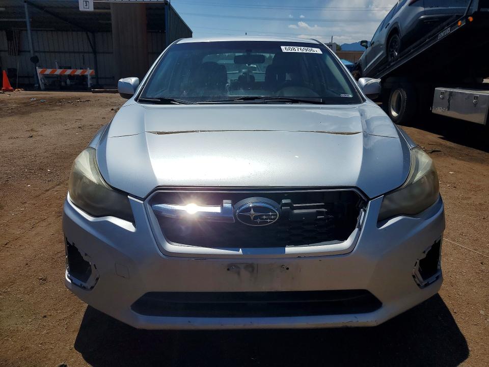 2013 Subaru Impreza VIN JF1GJAB66DH009172 COPART salvage auction — REAR END, Co - Dis/Dlr/Exp Only Clean Title, sold $1,350 on 2026-07-15 (photo 5)