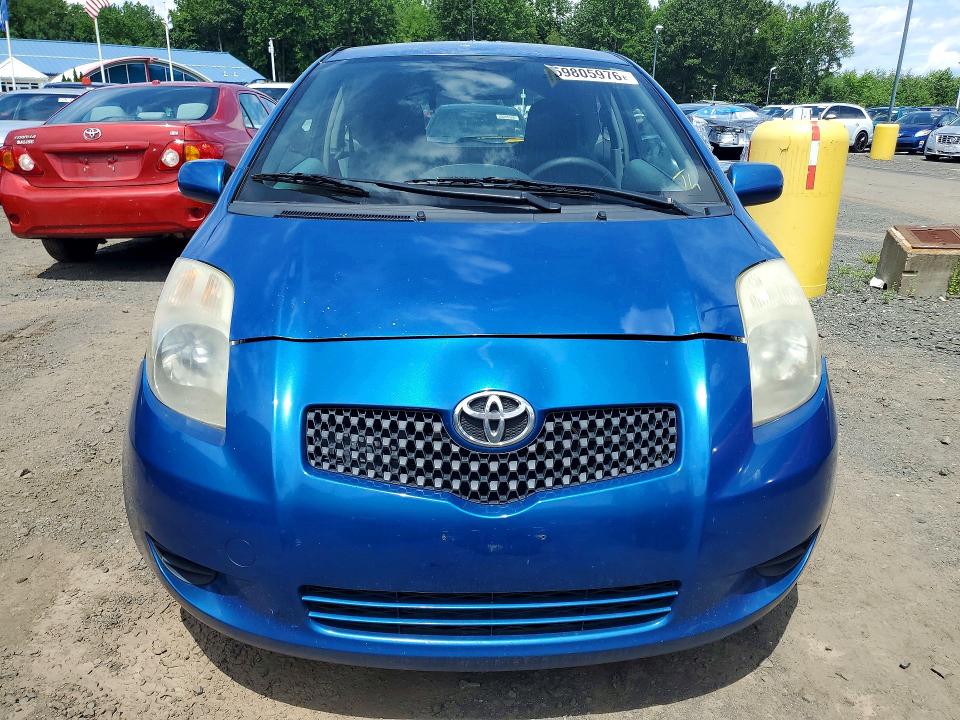 2008 Toyota Yaris VIN JTDJT923085166475 COPART salvage auction — SIDE, CT - CERT OF TITLE-SALVAGE, sold $575 on 2026-07-16 (photo 5)