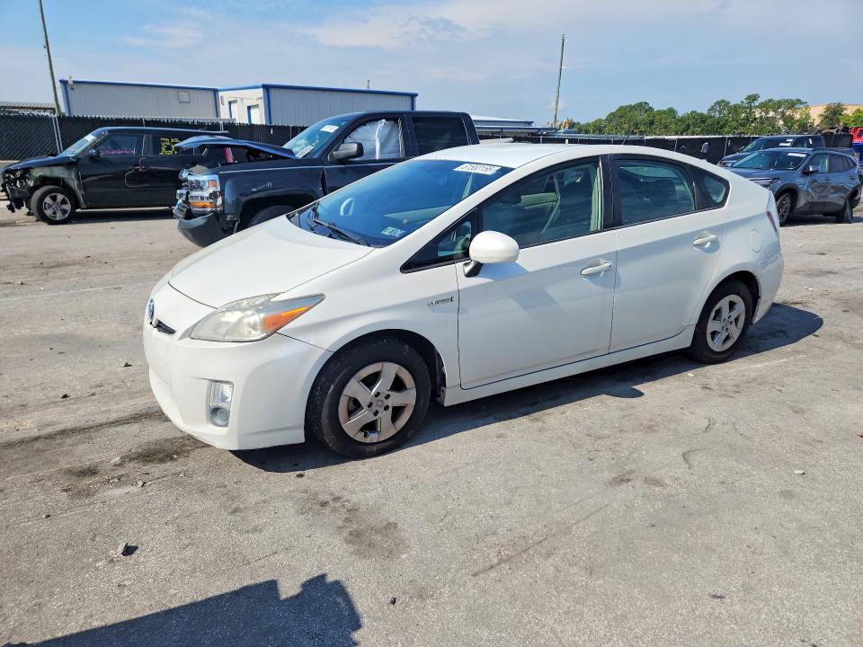 2010 Toyota Prius VIN JTDKN3DU7A0012897 COPART salvage auction — MINOR DENT/SCRATCHES, Pa - Cert Of Title, sold $750 on 2026-07-30 (photo 1)