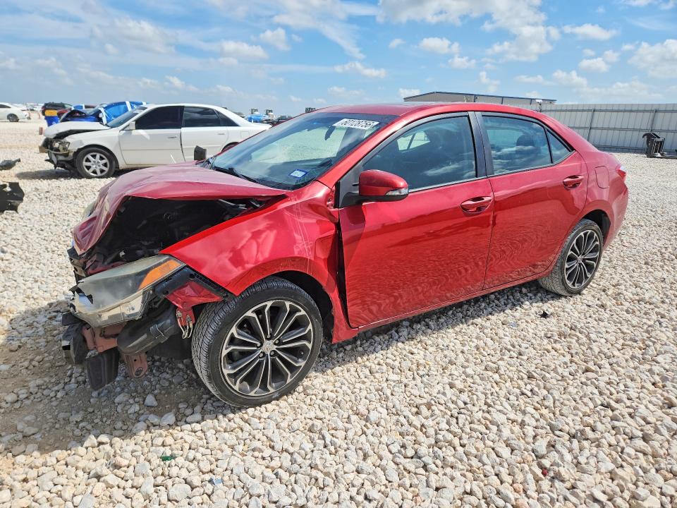 2016 Toyota VIN 5YFBURHEXGP488858 COPART salvage auction — FRONT END, Tx - Salvage Vehicle Title, sold $925 on 2026-07-23 (photo 1)