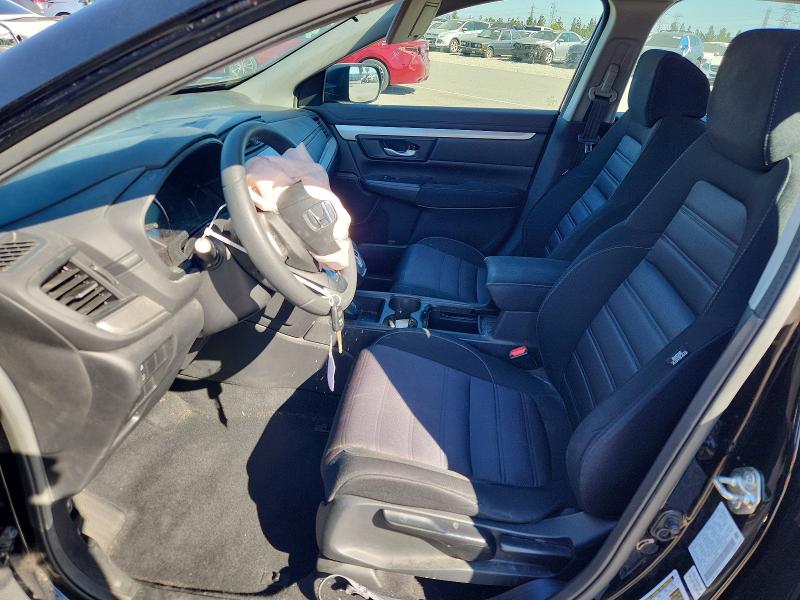 2018 Honda Cr-v VIN 2HKRW5H35JH425560 COPART salvage auction — FRONT END, Ca - Salvage Certificate, sold $6,400 on 2026-07-18 (photo 7)