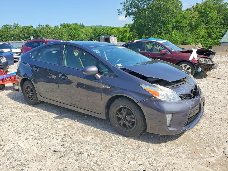 2015 Toyota Prius VIN JTDKN3DU8F1863706 COPART salvage auction — FRONT END, Ma - Cert Of Title-Reconstrctd Coll, sold $2,100 on 2026-07-15 (photo 4)