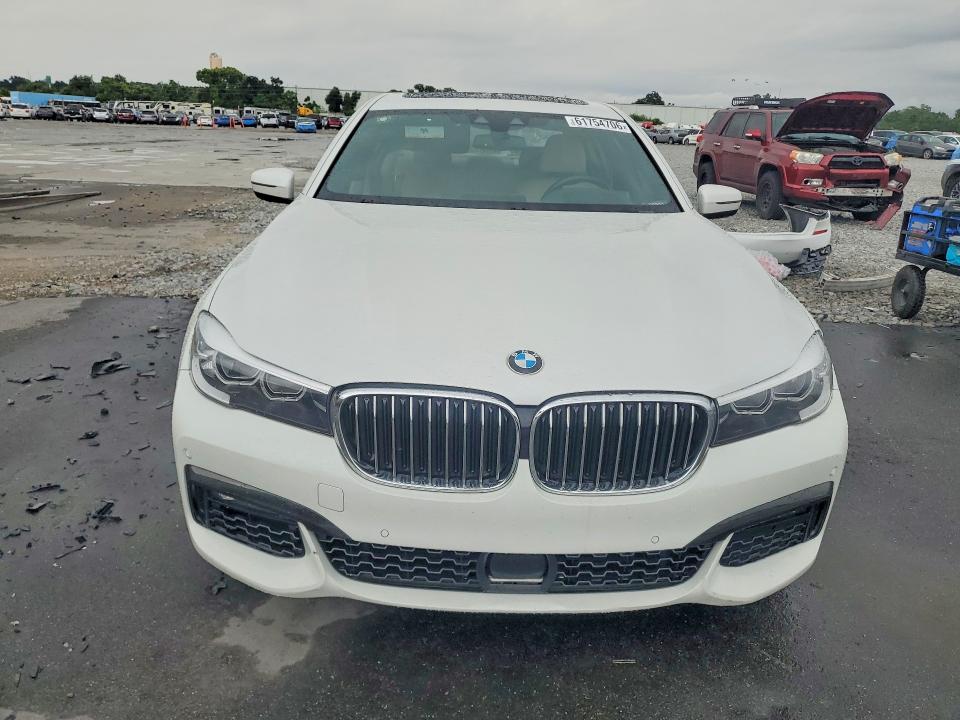 2019 BMW 7er VIN WBA7E2C55KB218281 COPART salvage auction — REAR END, Fl - Cert Of Title Slvg Rebuildable, sold $12,500 on 2026-08-03 (photo 5)