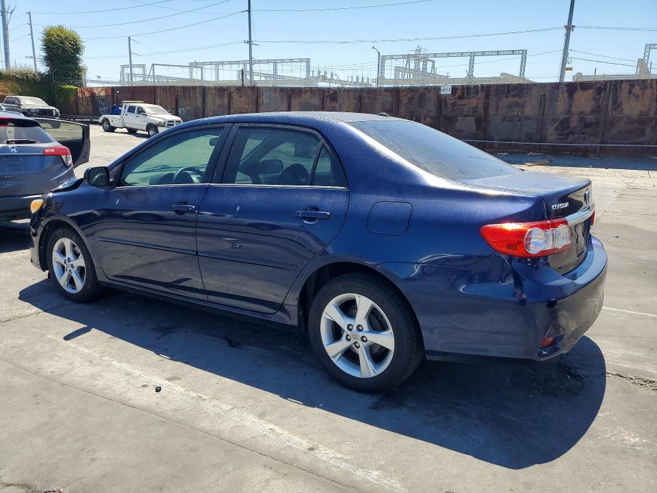 2012 Toyota Corolla VIN 5YFBU4EE0CP008053 COPART salvage auction — FRONT END, Ca - Salvage Certificate, sold $1,050 on 2026-07-24 (photo 2)