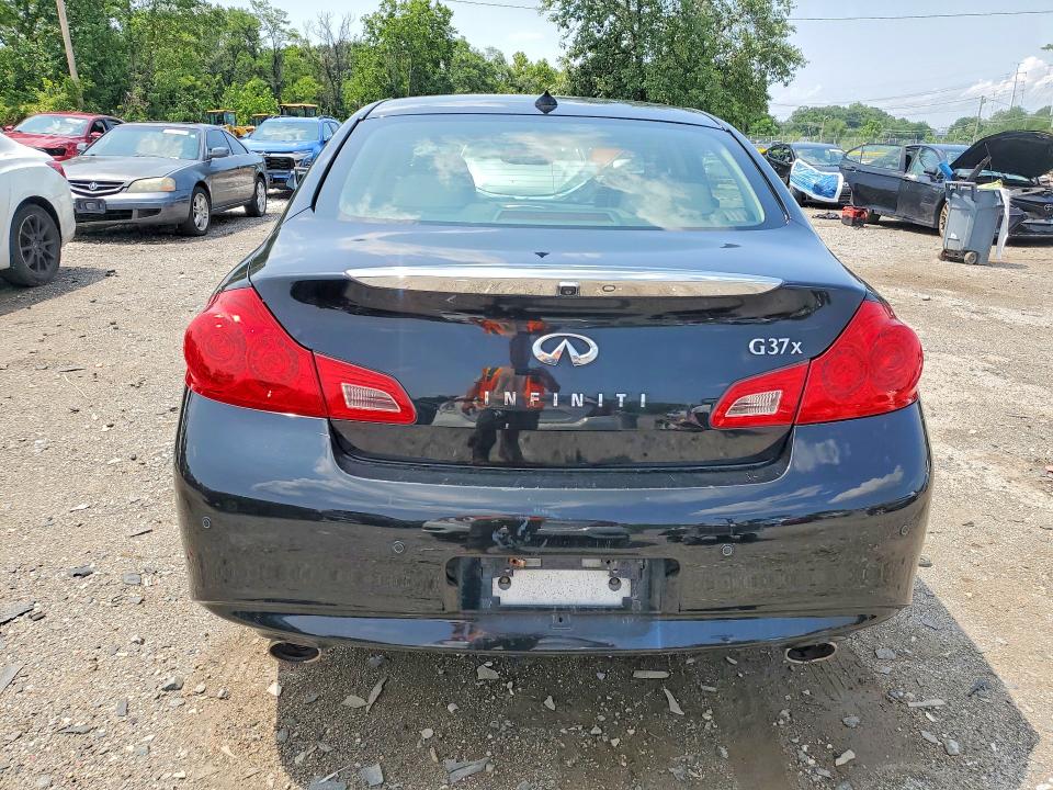 2013 Infiniti G37 VIN JN1CV6AR0DM757836 COPART salvage auction — MINOR DENT/SCRATCHES, Md - Cert Of Title-Rebuilt Salvage, sold $400 on 2026-07-28 (photo 6)