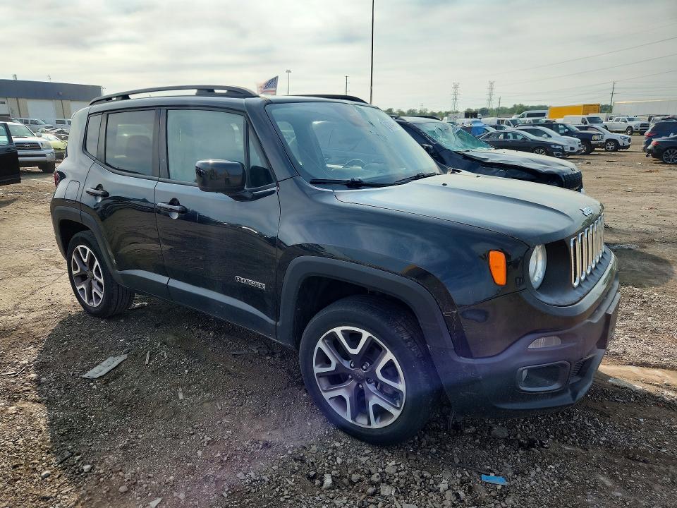 2015 Jeep Renegade VIN ZACCJBBT8FPC45841 COPART salvage auction — REAR END, MI - CERTIFICATE OF TITLE, sold $1,125 on 2026-07-28 (photo 4)