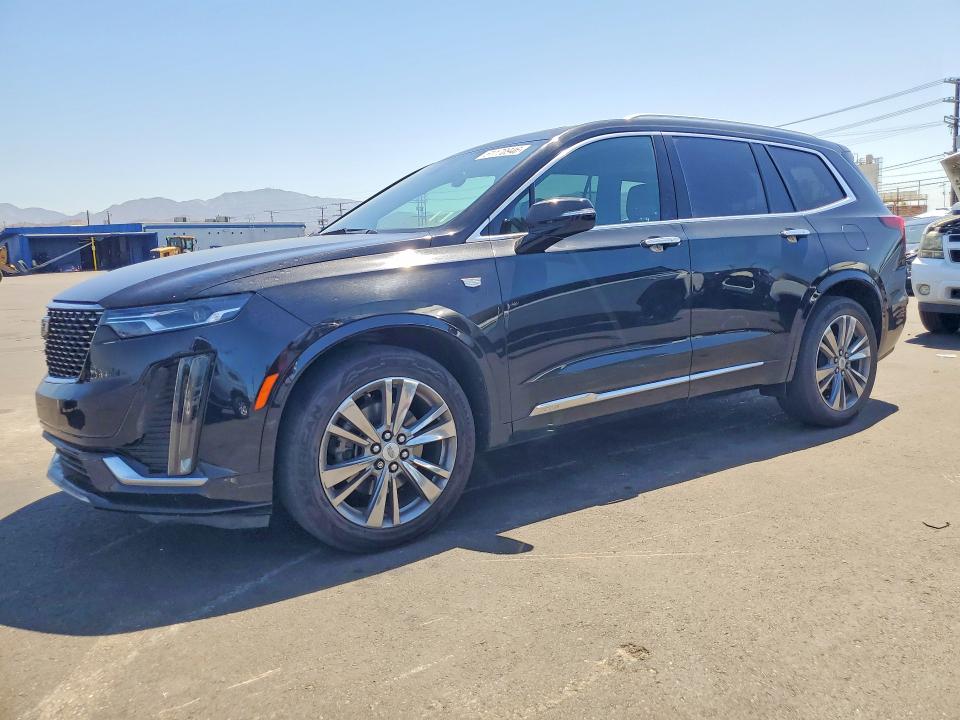 2023 Cadillac Xt6 VIN 1GYKPCRS4PZ220185 COPART salvage auction — FRONT END, Ca - Salvage Certificate, sold $5,800 on 2026-08-03 (photo 1)