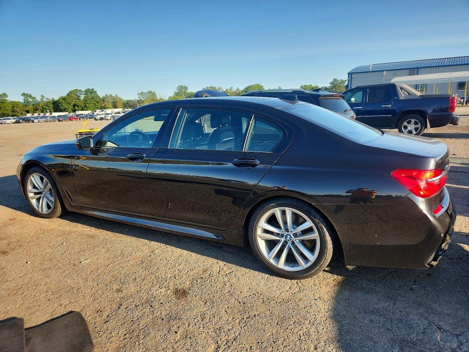 2016 BMW 7er VIN WBA7F2C55GG420299 COPART salvage auction — UNDERCARRIAGE, Pa - Certificate Of Salvage, sold $225 on 2026-07-28 (photo 2)