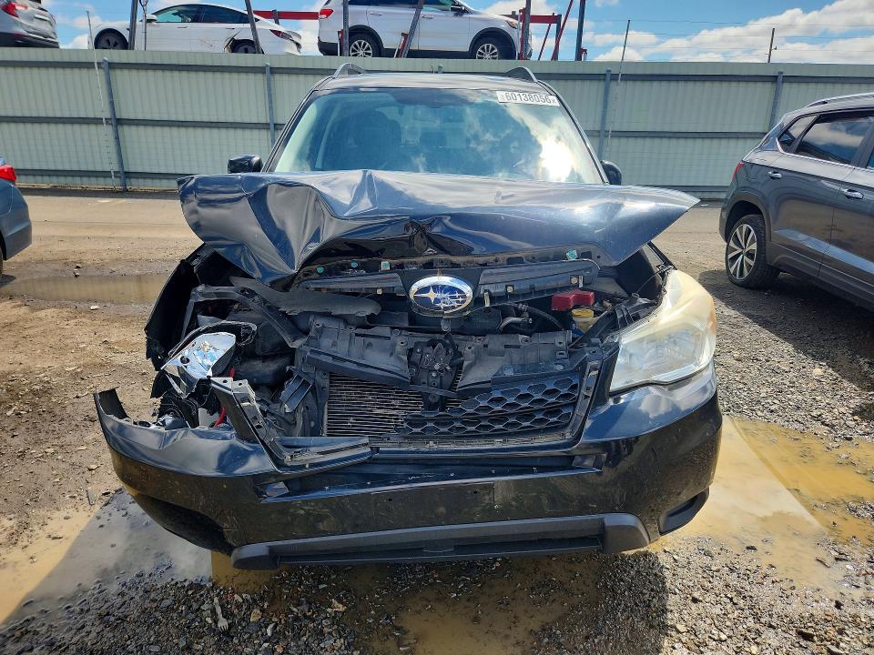 2014 Subaru Forester VIN JF2SJAEC4EH537446 COPART salvage auction — FRONT END, Pa - Certificate Of Salvage, sold $400 on 2026-07-31 (photo 5)