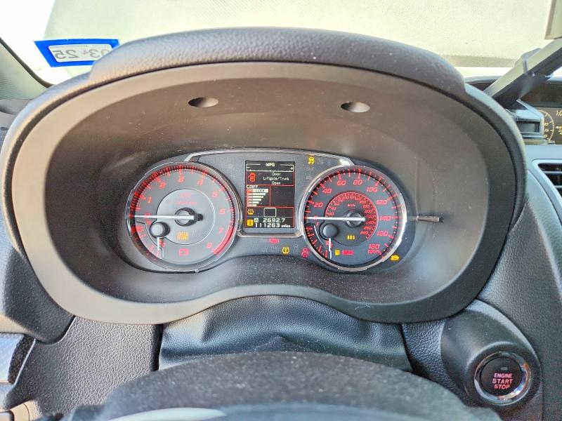 2017 Subaru Wrx VIN JF1VA2Z60H9818833 COPART salvage auction — MECHANICAL, Salvage Title, sold $350 on 2026-09-03 (photo 9)