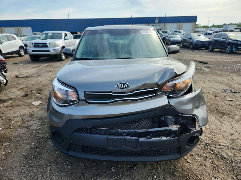 2017 Kia Soul VIN KNDJN2A29H7501330 COPART salvage auction — FRONT END, MI - CERTIFICATE OF TITLE, sold $325 on 2026-07-28 (photo 5)