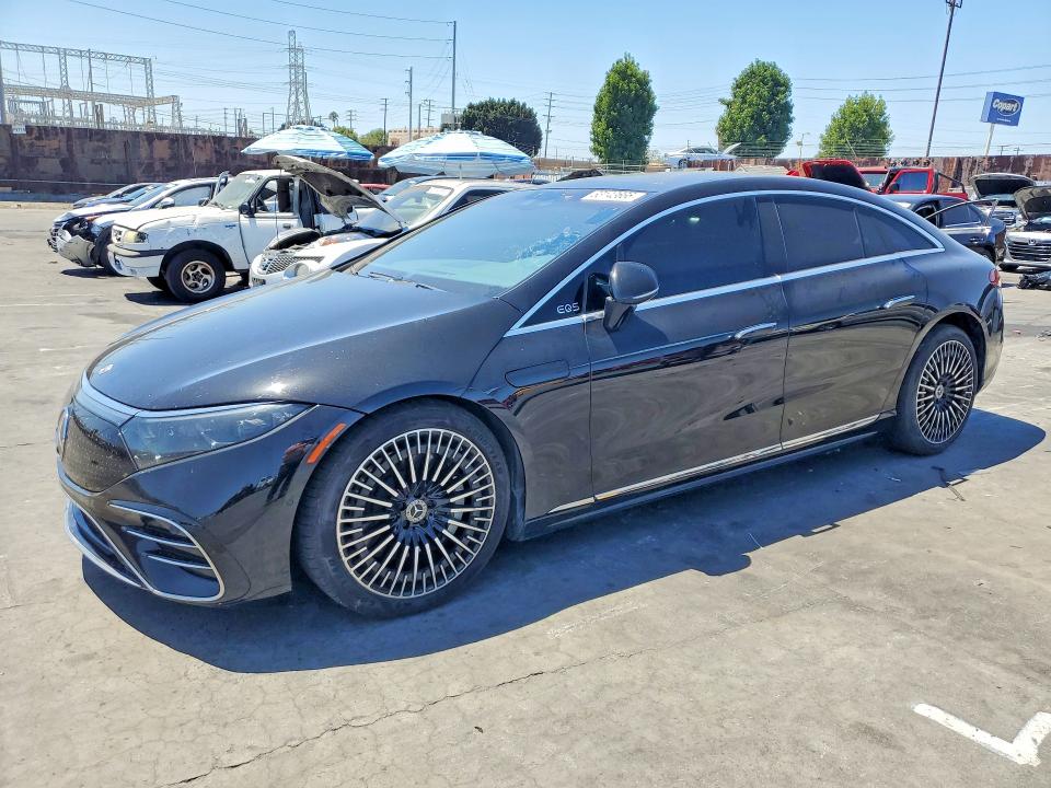 2022 Mercedes-Benz EQS VIN W1KCG4EB2NA006576 — COPART salvage auction photo