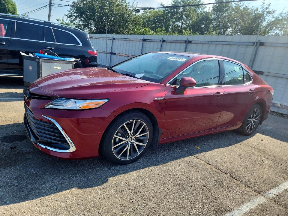 2021 Toyota Camry VIN 4T1F31AK7MU547266 — COPART salvage auction photo
