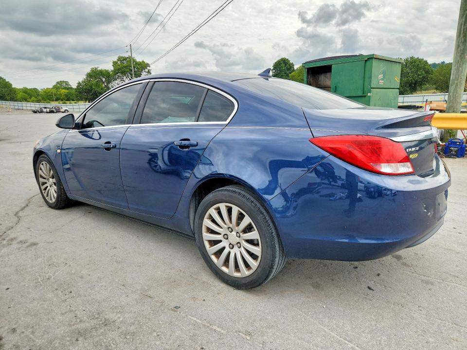 2011 Buick Regal VIN W04GN5EC9B1006211 COPART salvage auction — FRONT END, Tn - Salvage Certificate, sold $1,300 on 2026-07-27 (photo 2)