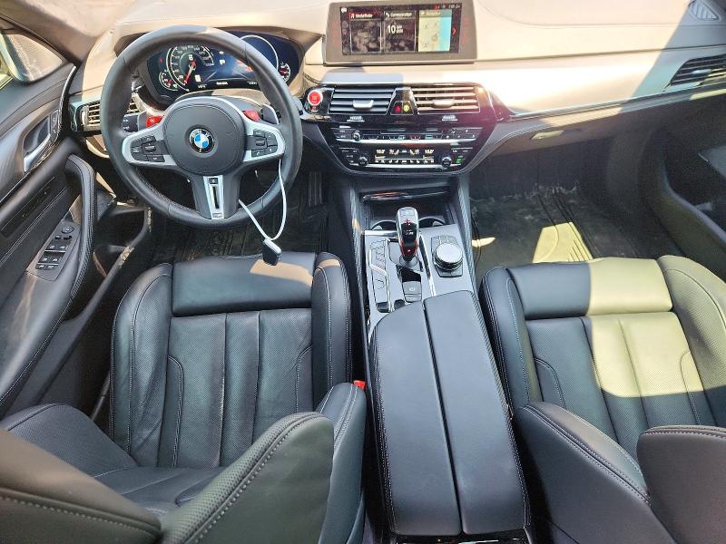 2018 BMW M5 VIN WBSJF0C53JB283101 COPART salvage auction — WATER/FLOOD, Salvage Title, sold $41,250 on 2026-08-25 (photo 8)