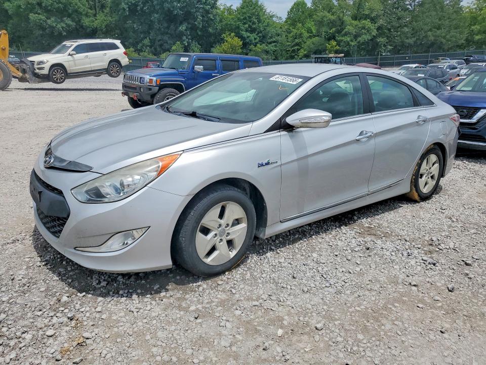 2012 Hyundai Sonata hybrid VIN KMHEC4A46CA024335 COPART salvage auction — REAR END, FL - CERTIFICATE OF TITLE, sold $700 on 2026-07-28 (photo 1)