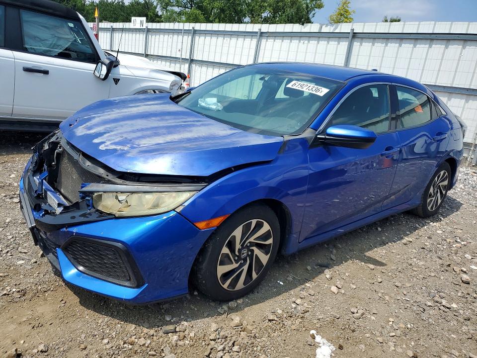 2018 Honda Civic VIN SHHFK7H24JU421238 COPART salvage auction — FRONT END, Md - Cert Of Title-Rebuilt Salvage, sold $2,500 on 2026-08-01 (photo 1)