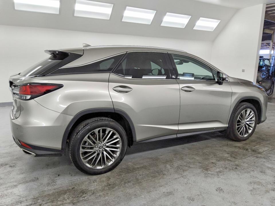 2022 Lexus Rx 350 VIN 2T2JZMAA8NC260177 COPART salvage auction — REAR END, Ca - Certificate Of Title, sold $20,250 on 2026-07-28 (photo 3)
