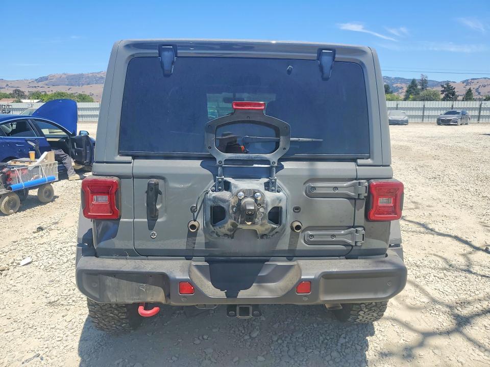 2019 Jeep Wrangler / VIN 1C4HJXFN6KW546541 COPART salvage auction — FRONT END, Ca - Salvage Certificate, sold $9,400 on 2026-08-25 (photo 6)