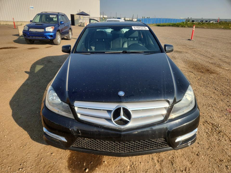 2013 Mercedes-benz C-klasse VIN WDDGF8AB7DA842240 COPART salvage auction — FRONT END, Ab - Bos - Salvage, sold $1,250 on 2026-08-04 (photo 5)