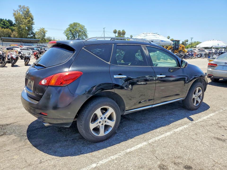 2010 Nissan Murano VIN JN8AZ1MW5AW122659 COPART salvage auction — MINOR DENT/SCRATCHES, Ca - Dis/Dlr/Exp Only Clean Title, sold $375 on 2026-07-31 (photo 3)