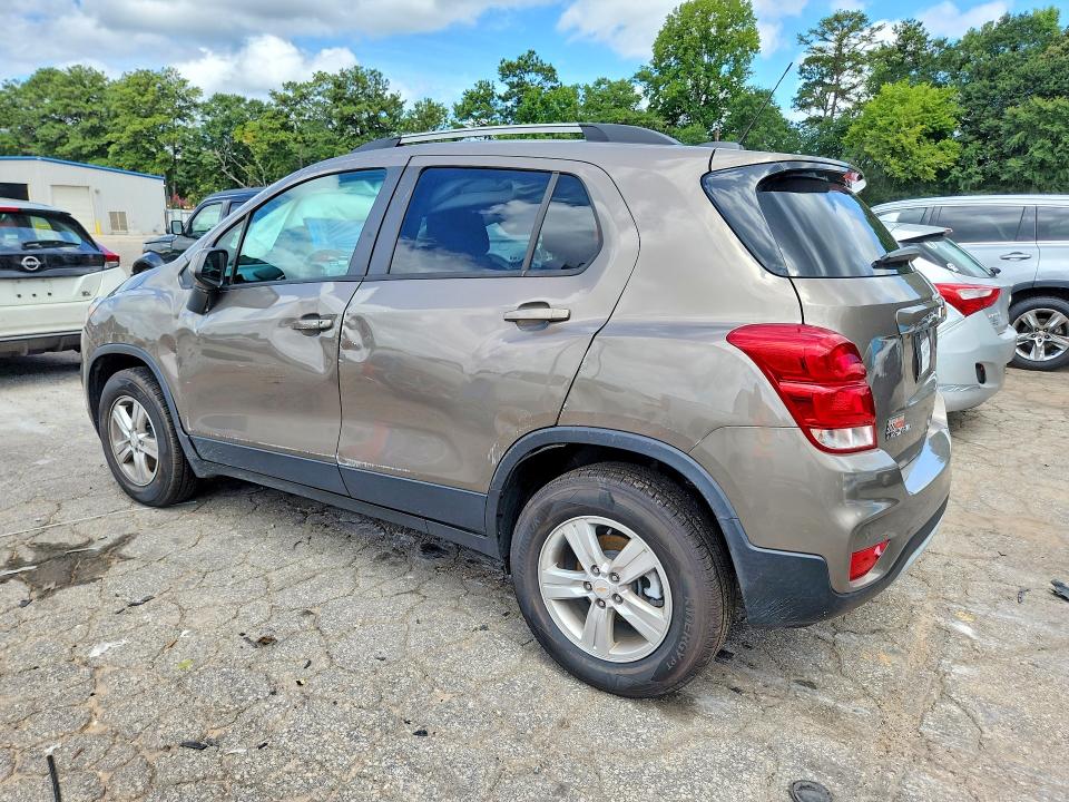 2021 Chevrolet Trax VIN KL7CJPSB9MB349506 COPART salvage auction — SIDE, Ga - Cert Of Title-Salvage, sold $1,400 on 2026-07-31 (photo 2)