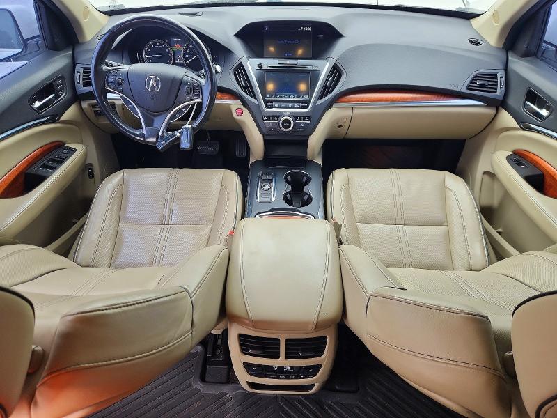 2017 Acura Mdx VIN 5FRYD4H84HB012852 COPART salvage auction — HAIL, Tx - Certificate Of Title, sold $10,900 on 2026-08-25 (photo 8)