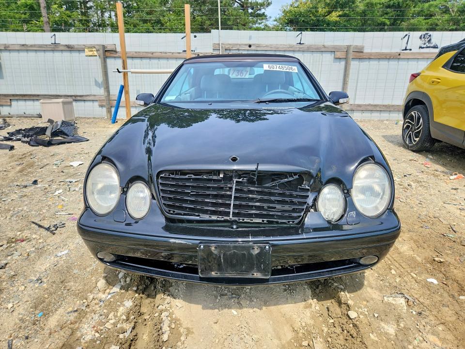 2003 Mercedes-benz Clk-klasse VIN WDBLK70G23T138377 COPART salvage auction — FRONT END, Md - Cert Of Salvage > 75% Damage, sold $525 on 2026-07-28 (photo 5)
