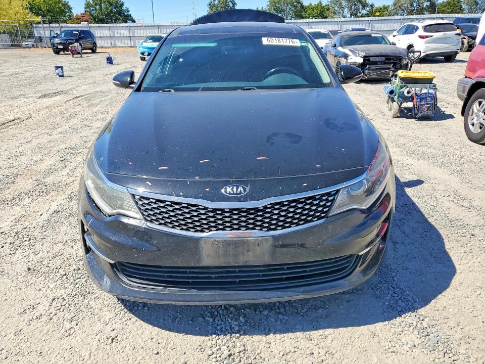 2016 Kia Optima VIN 5XXGU4L30GG033623 COPART salvage auction — REAR END, CA - SALVAGE CERTIFICATE, sold $1,250 on 2026-07-28 (photo 5)
