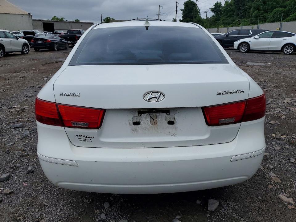 2010 Hyundai Sonata VIN 5NPET4AC3AH583116 COPART salvage auction — FRONT END, PA - CERTIFICATE OF SALVAGE, sold $475 on 2026-07-13 (photo 6)