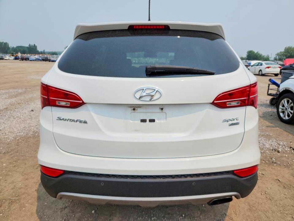 2014 Hyundai Santa fe VIN 5XYZUDLBXEG181626 COPART salvage auction — FRONT END, On - Permit No Brand - Unfit, sold $1,250 on 2026-07-28 (photo 6)