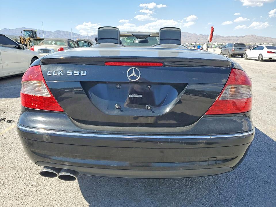 2008 Mercedes-benz Clk-klasse VIN WDBTK72F38T092974 COPART salvage auction — MINOR DENT/SCRATCHES, Ca - Certificate Of Title, sold $2,000 on 2026-08-04 (photo 6)