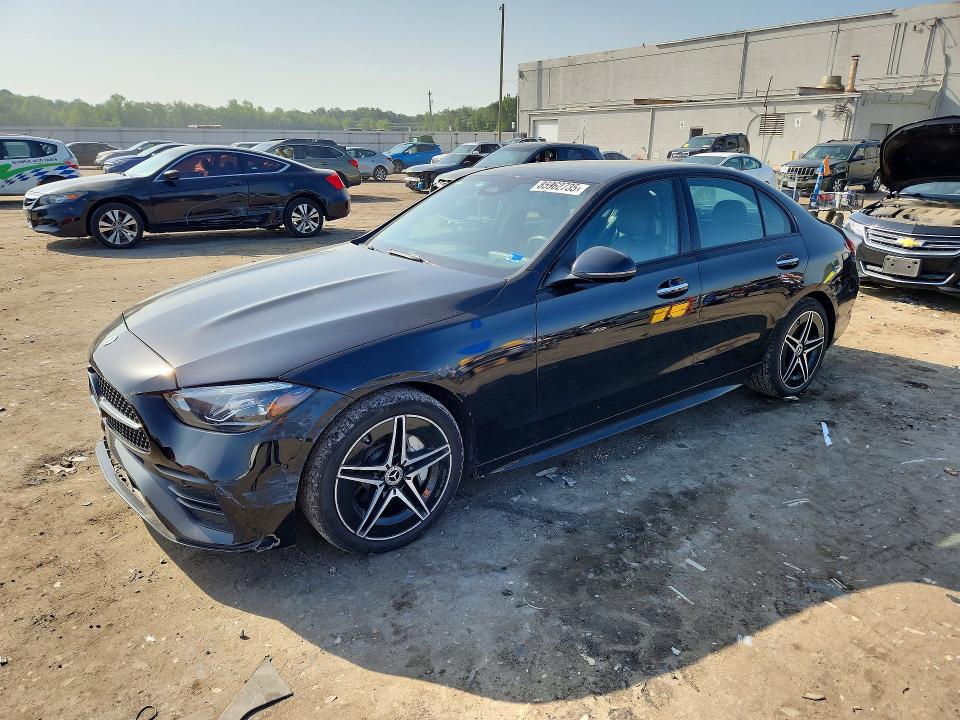2023 Mercedes-benz C-klasse VIN W1KAF4HB7PR153342 — COPART salvage auction photo