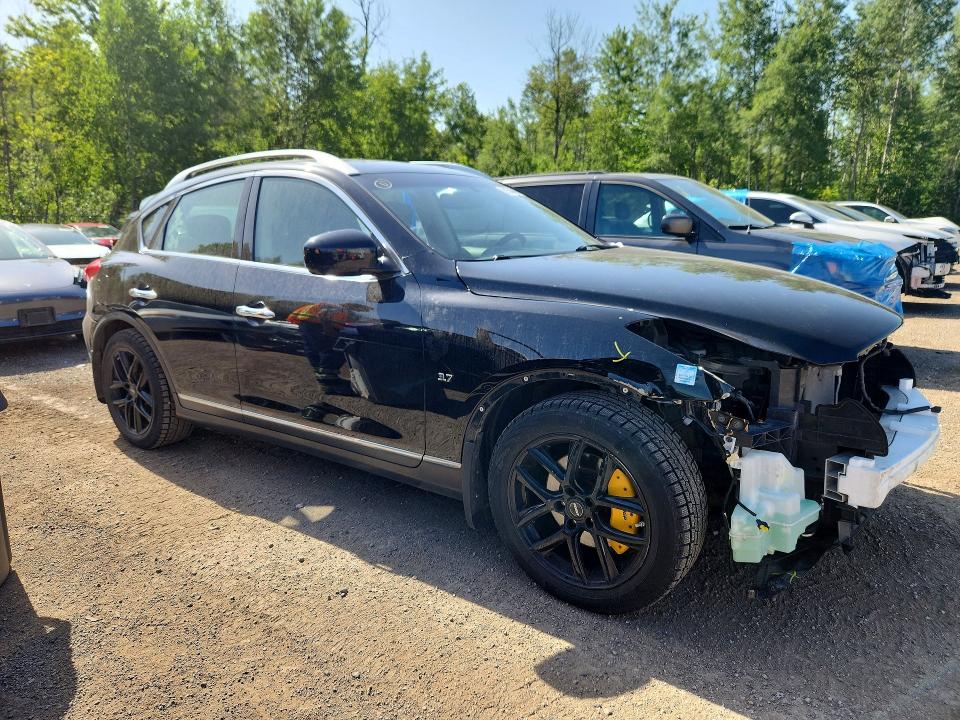 2015 Infiniti Qx50 VIN JN1BJ0HR4FM771896 COPART salvage auction — FRONT END, On - Permit No Brand - Unfit, sold $1,800 on 2026-07-28 (photo 4)