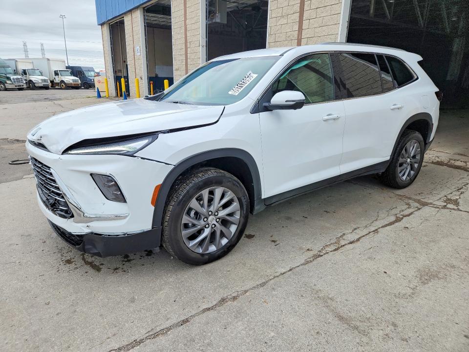2026 Buick Enclave VIN 5GAEVAKS1TJ267790 COPART salvage auction — FRONT END, MI - CERTIFICATE OF TITLE, sold $17,300 on 2026-07-20 (photo 1)