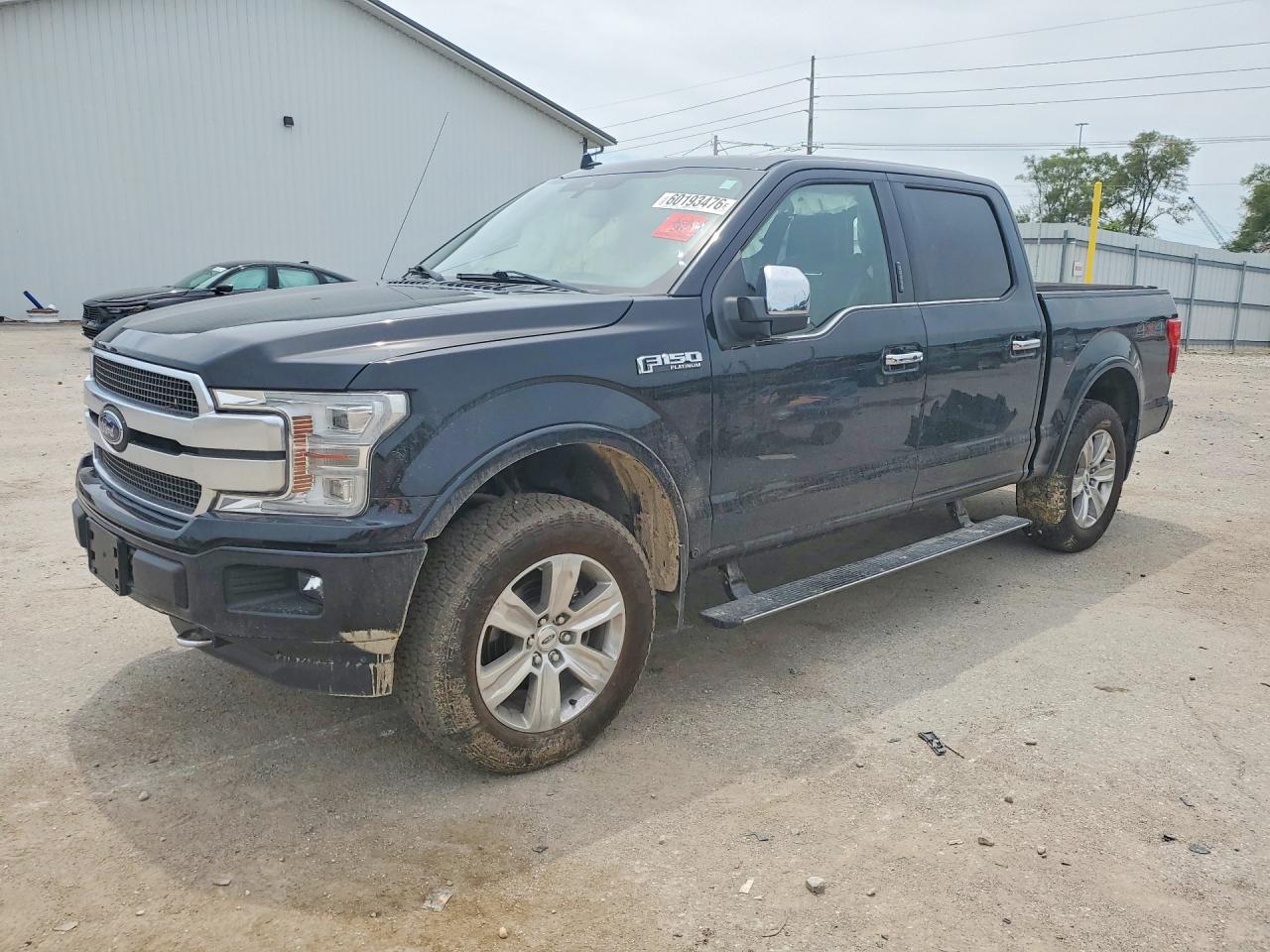 2018 Ford F-150 Lightning VIN 1FTEW1E53JFE16461 — COPART salvage auction photo
