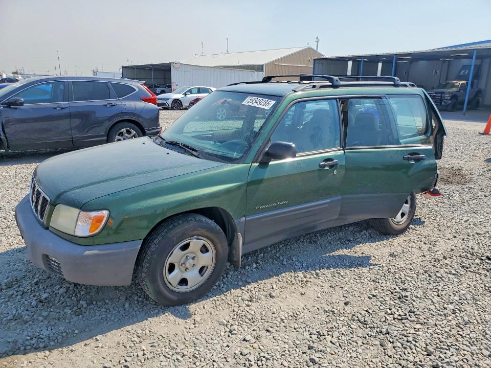 2002 Subaru Forester VIN JF1SF63582H726376 COPART salvage auction — REAR END, Co - Salvage Title, sold $250 on 2026-07-16 (photo 1)